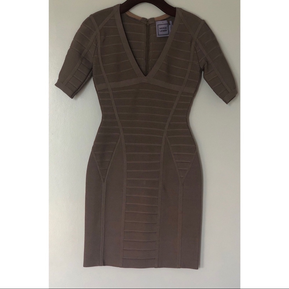 Hervé Léger bandage cocktail dress